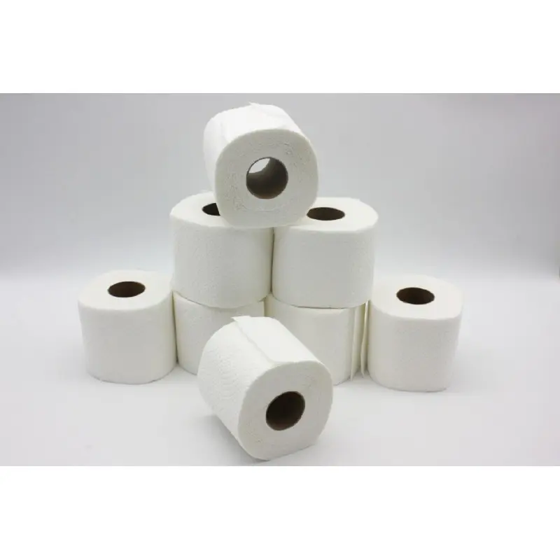 Toilettenpapier 64 x 200 Bl. 3 lg. Zellstoff hochweiß geprägt