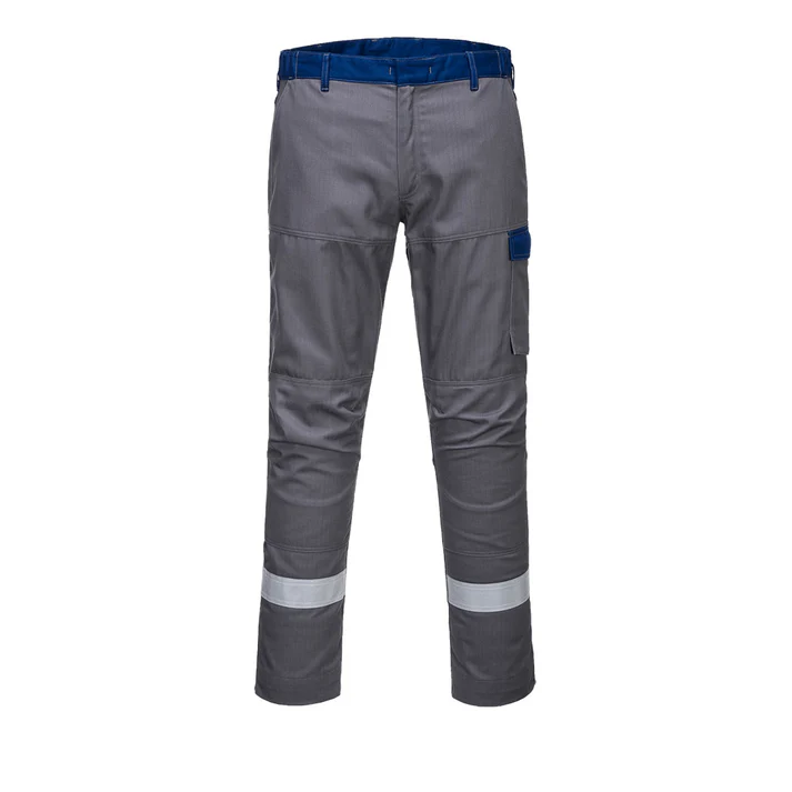 Portwest FR06 Bizflame Ultra zweifarbige Flammhemmende Bundhose Royalblau