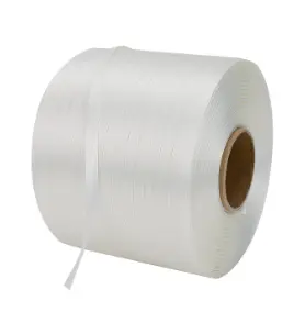 1 Rolle Polyester-Umreifungsband Textilband 16 mm 850 m 490 kp Kraftband PET PP