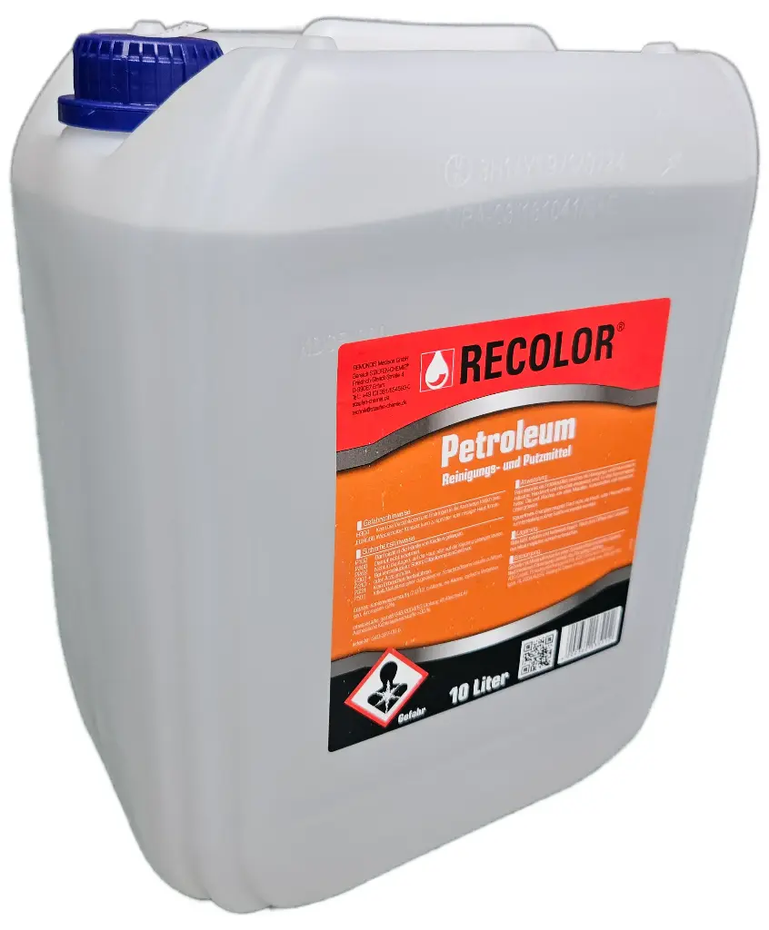 10 Liter Petroleum RECOLOR gereinigt und geruchsneutral