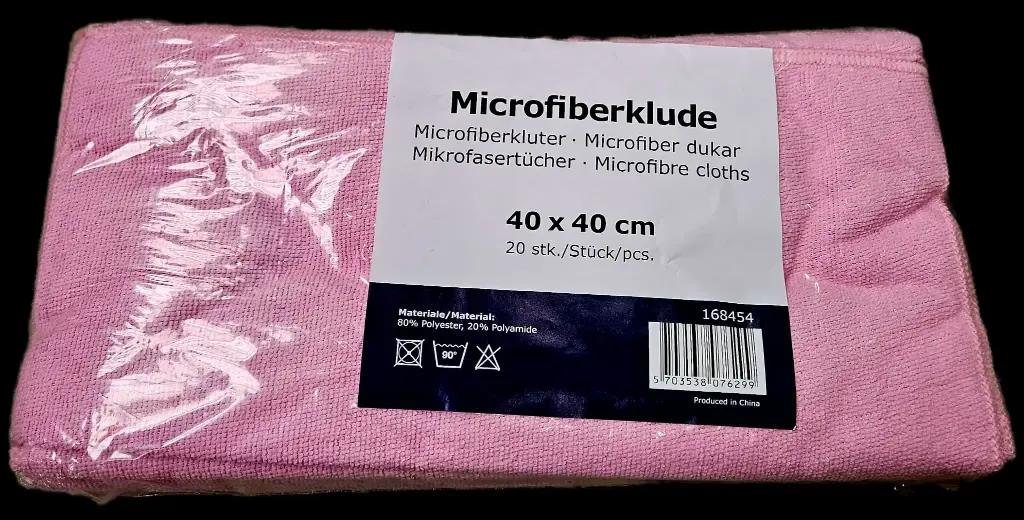20 x Mikrofasertücher ROSE 40 x 40cm Profiqualität Gastro Microfasertuch