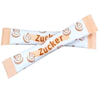 Feinzucker Sticks 10 cm 3,6 Gramm 2.000 Stück