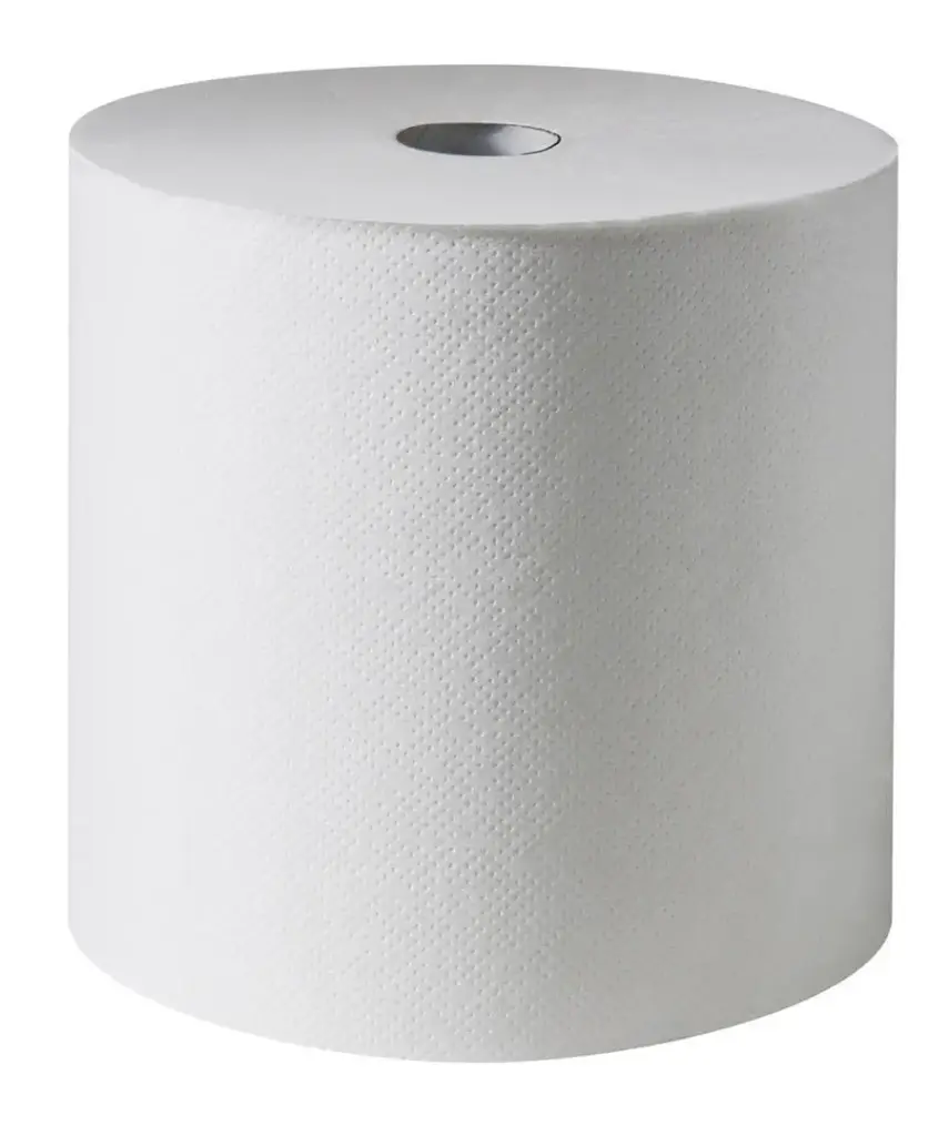 Handtuchrolle 6 x Breite 20 cm, 2-lg., weiß