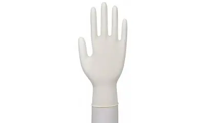 Latex-Einweghandschuhe puderfrei natur glatt 100 S 