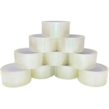 PP-Paketklebeband leise abroll. 50x66m 36 R. trans