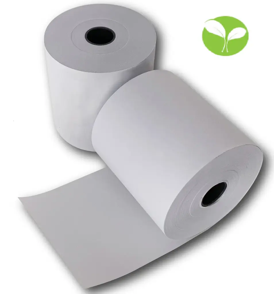 Thermorolle 80/80 m/12 blanco phenolfrei ÖKO weiß