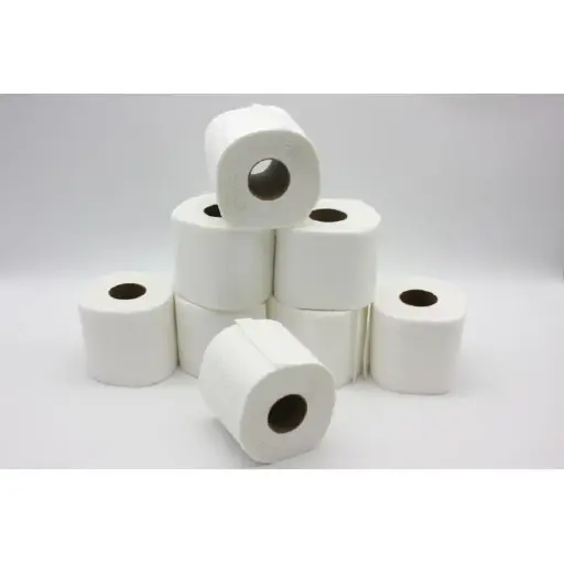[509362] Toilettenpapier 64 x 200 Bl. 3 lg. Zellstoff hochweiß geprägt