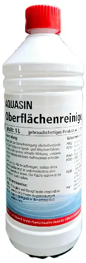 AQUASIN Oberflächenreiniger 1L – gebrauchsfertig auf Alkoholbasis