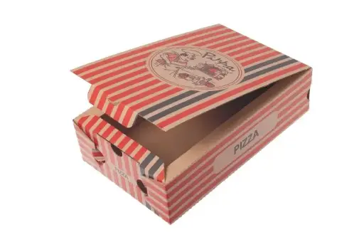 [120310] Pizzabox 27x16x7 Braun Calzone Kraft 200 Stück