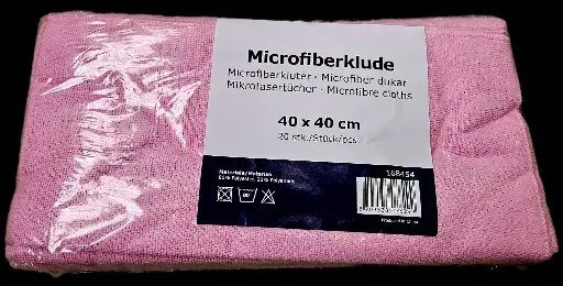 [504477] 20 x Mikrofasertücher ROSE 40 x 40cm Profiqualität Gastro Microfasertuch