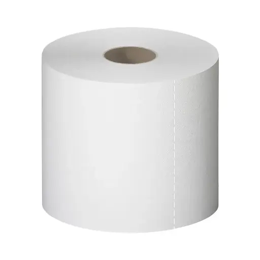 [504301] Handtuchrolle 6 x Breite 19 cm, 2-lg., weiß, [FUNNY AG-077-1]